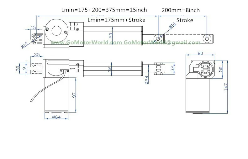 200mm drawing with logo
