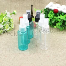 80 мл 50 шт. спрей cap ПЭТ флаконы пустой маленький духи многоразового распылитель Бутылка Контейнер