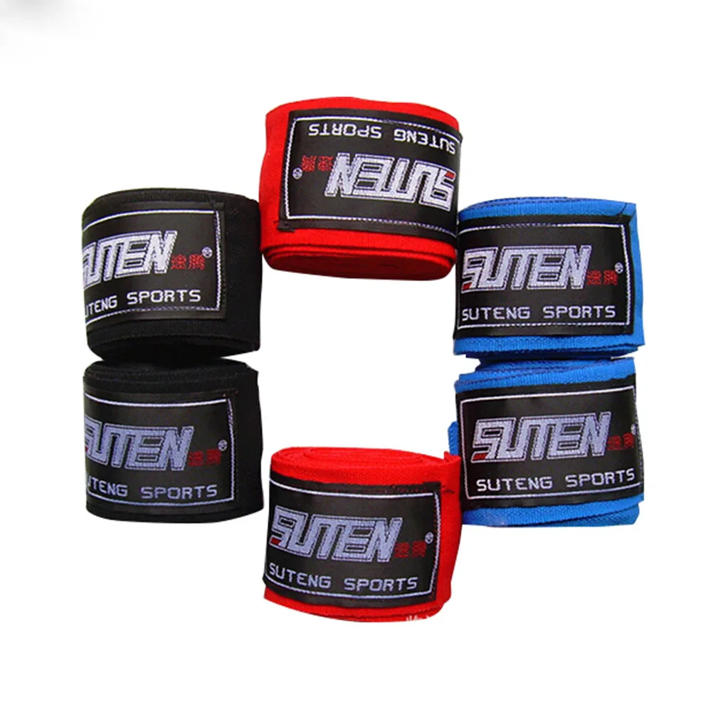 

MEISTER MMA 180" HANDWRAPS ALL COLORS - Elastic Mexican Pro Boxing Adult PAIR Boxer bandage Resistance Bands 3 colors
