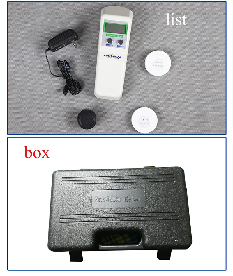 WSB-1 портативный цифровой белый метр, портативный тестер белизны для бумаги/муки/краски/спиннинга цифровой белый метр