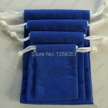 100 шт./партия,, сетчатые ювелирные украшения, сетчатый Подарочный мешочек, сетчатый мешочек сумка со шнурками, аксессуары, сумка на заказ и