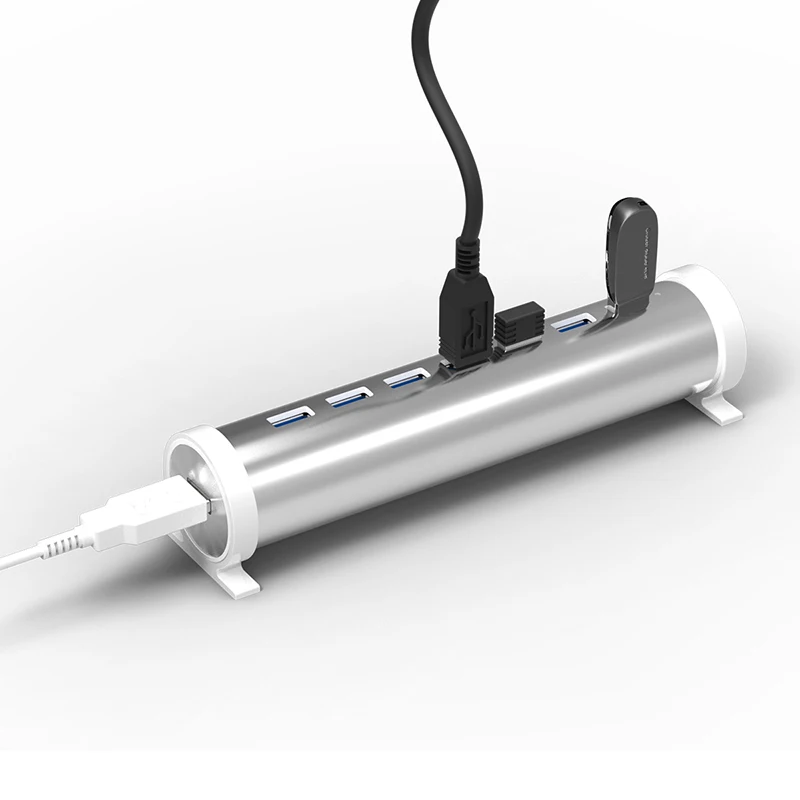 

KuWFi USB 3.0 HUB 5Gbpsspeed 7 Ports HUB USB Splitter With LED indicate For Macbook/Ipad/Laptop Tablet H703U3