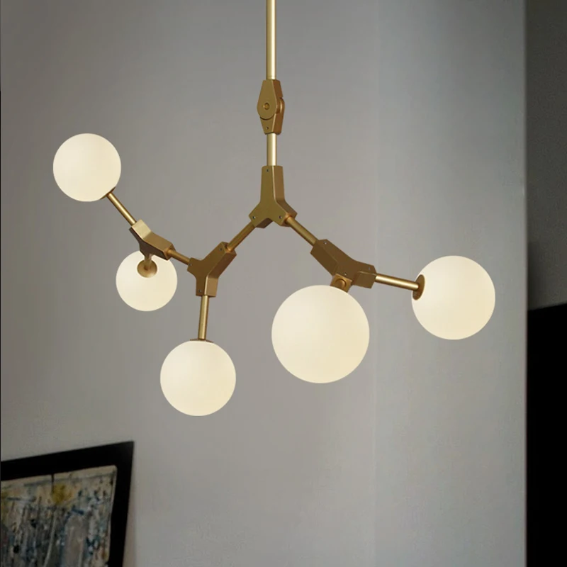 

Molecule chandelier Lighting Restaurant Bar Kitchen sputnik chandelier Industrial Loft Retro Decor tree branch chandelier Lamp