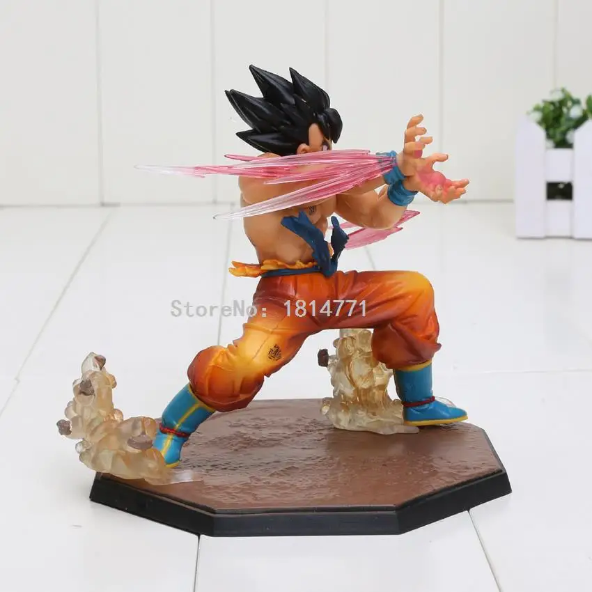 Dragon Ball Z фигурка Вегета Сон Гоку тройной Kaiouken Kamehameha Battle Ver. Игрушка из ПВХ Dragon Ball Z фигурка