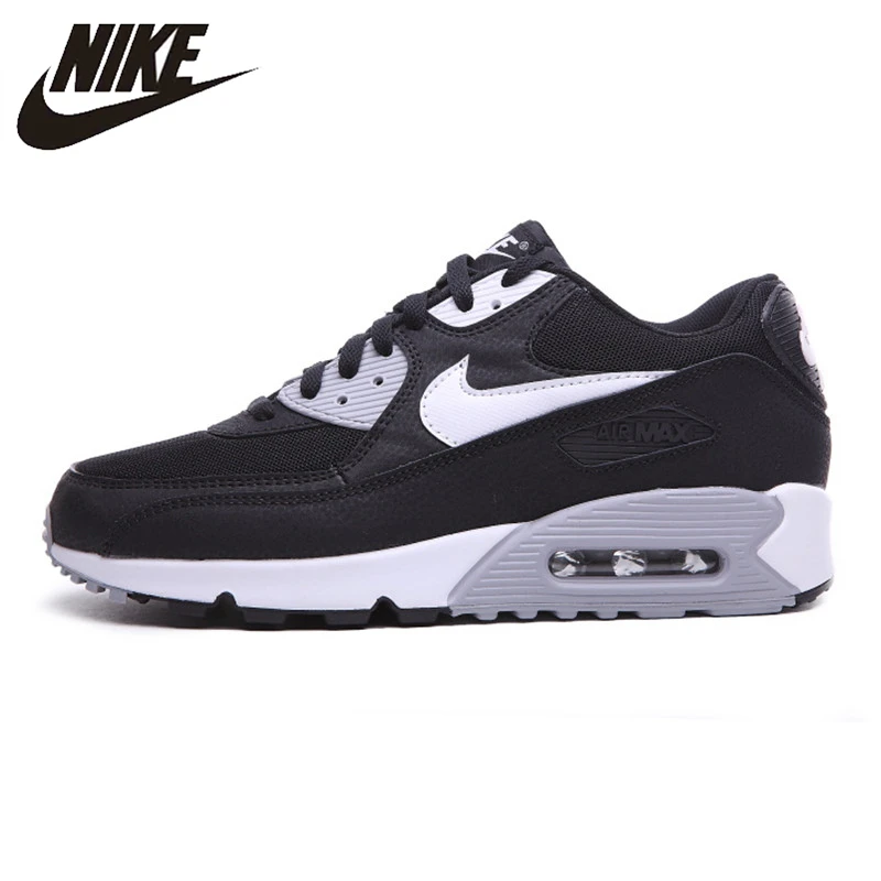 Nike Air Max 90 ESSENTIAL Men's Running Shoes Shock Absorption Balance Lightweight Outdoor Sneakers 616730-012