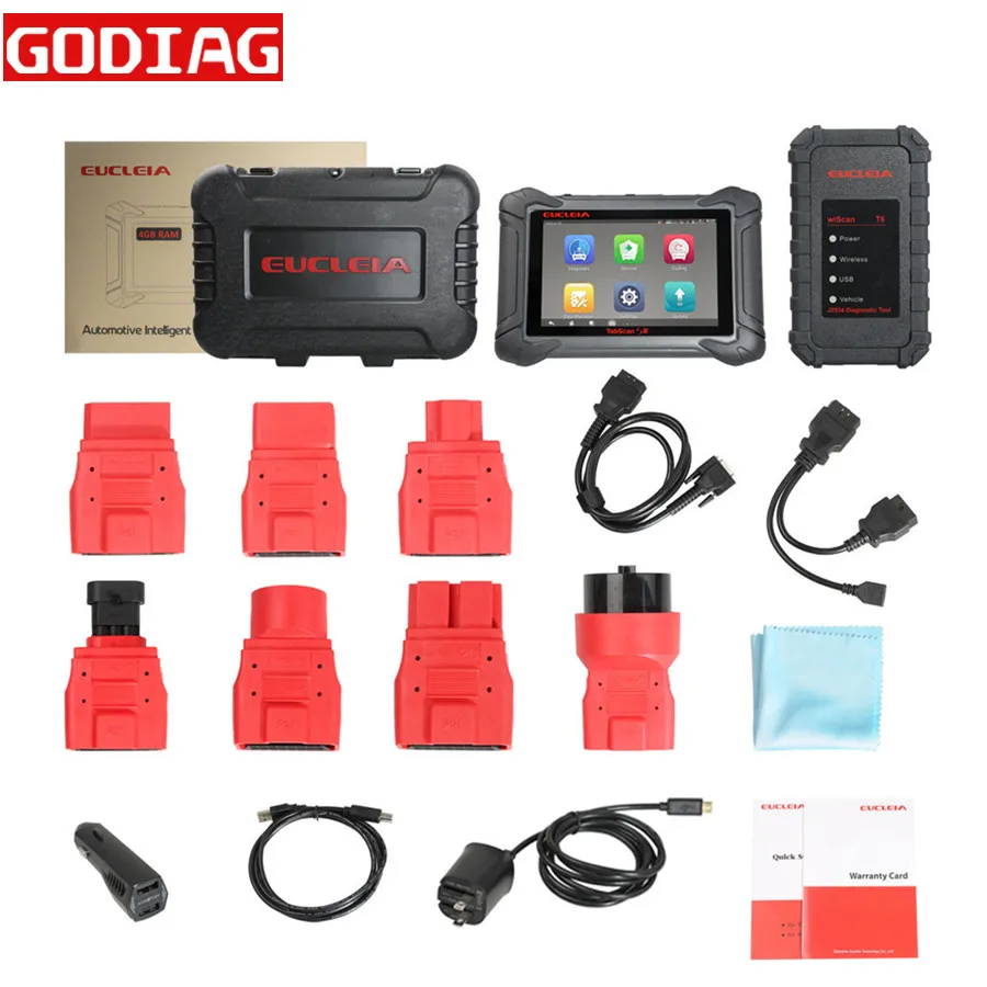 

EUCLEIA TabScan S8 EUCLEIA S8 Automotive Intelligent Dual-mode Diagnostic and Coding System Update Online Auto Diangostic Tool