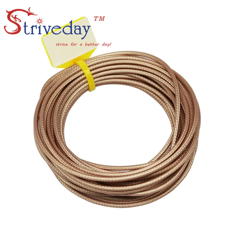 

10M 33 ft New arrivals RG316 RG-316 cable Wires RF coaxial Cable 50 Ohm for Connector Shielded Cable Free Shipping