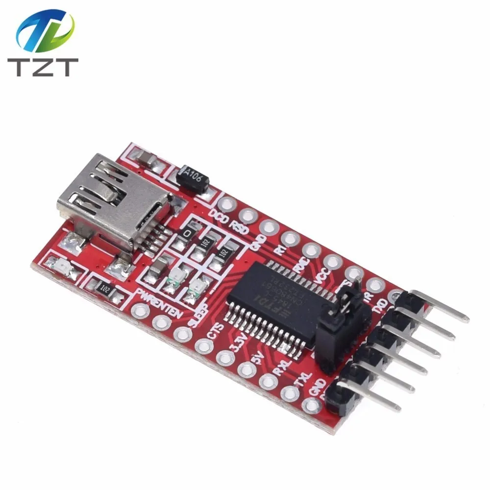 1 шт. FT232RL FT232 FTDI USB 3,3 В 5,5 В к ttl Серийный адаптер Модуль Mini Порты и разъёмы скачать кабель для Arduino Mini Порты и разъёмы