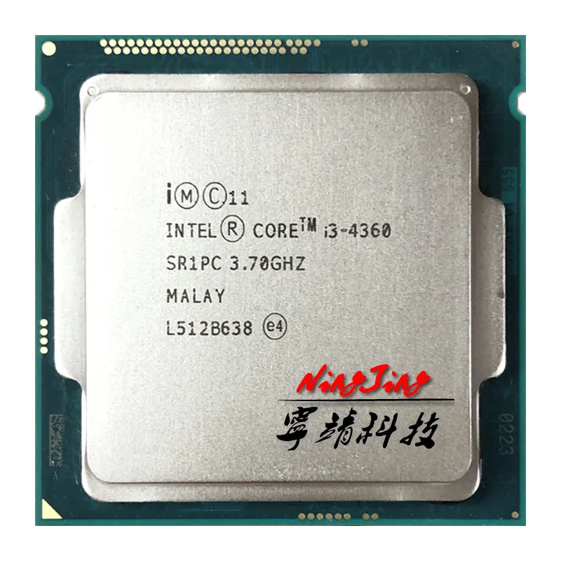 Двухъядерный процессор Intel Core i3-4360 i3 4360 3 7 ГГц четырехпотоковый ЦПУ 4 Мб 54 Вт LGA 1150 |