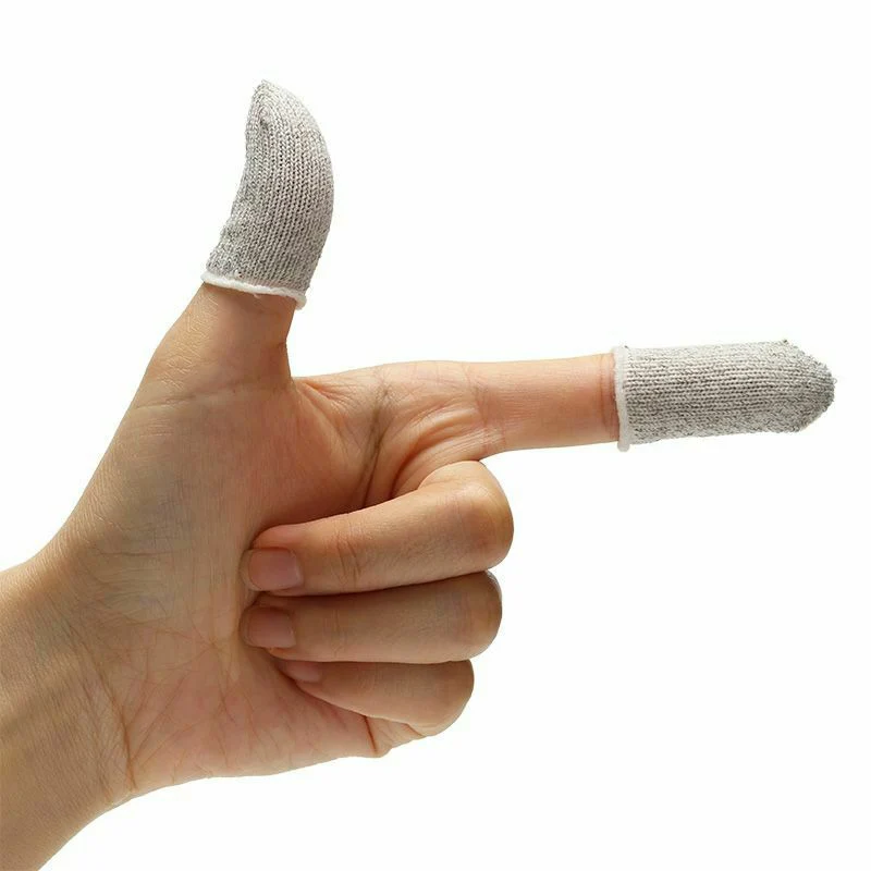  10Pcs Mobile Finger Sleeve Sensitive Game Controller Sweatproof Aim Keys for PUBG HSJ-19
