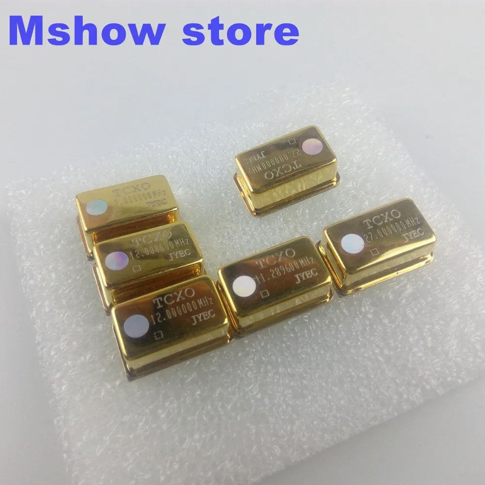 

1pc 27MHZ 27.000Mhz 28Mhz 28.000Mhz 56MHZ 56.000MHZ Ultra precision Gilded crystal oscillator TCXO 0.1ppm good for audio USB DAC