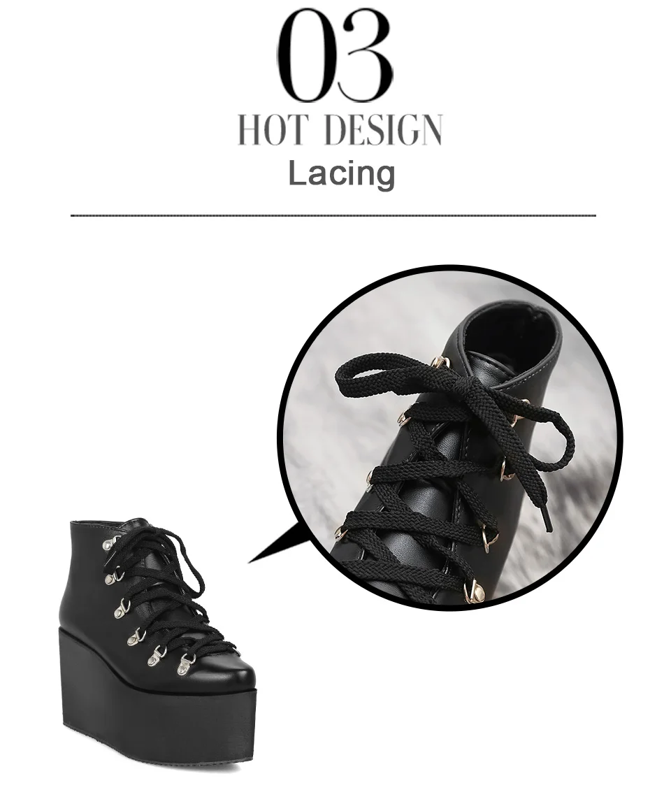 ladies boots platform
