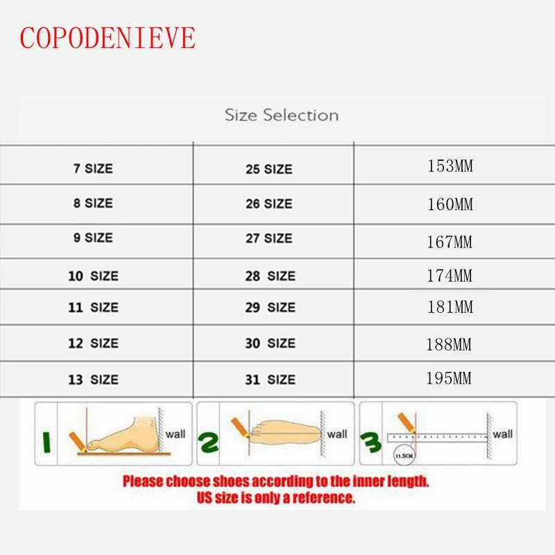 COPODENIEVE/Высококачественная Брендовая обувь из натуральной кожи для маленьких