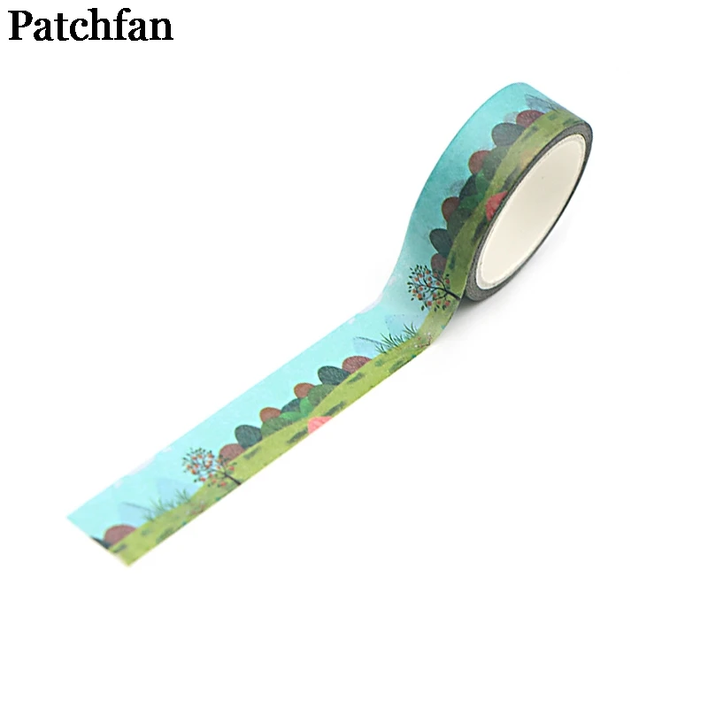 

Patchfan Summer Solstice season vintage funny DIY Scrapbooking kids Adhesive washi Masking Tape Printed Pattern stickers A2083