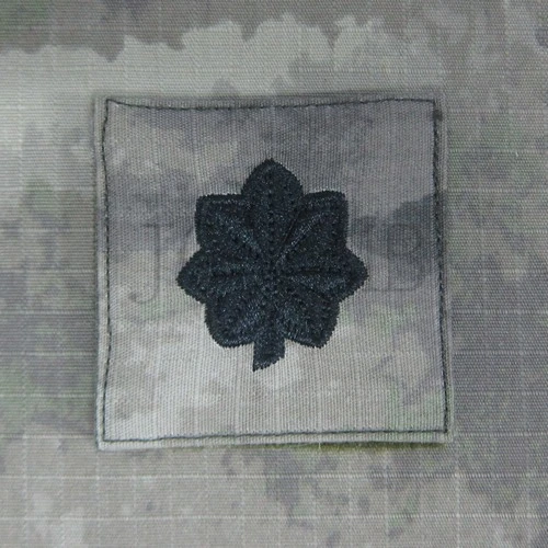 A TACS AU Black design US ARMY O 5 Ltc Lieutenant Colonel Rank Military
