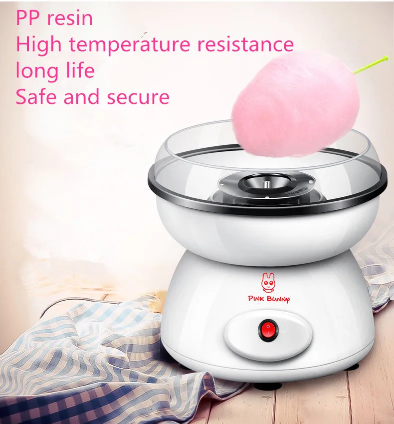 Home children cotton candy machine electric homemade automatic mini
