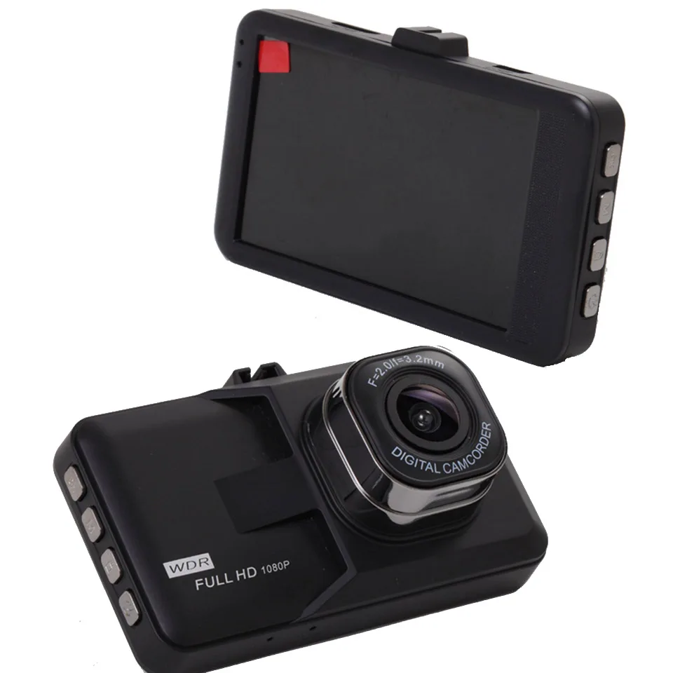 HD 1080P Автомобильный видеорегистратор Dash Cam " приводной рекордер видеокамера транспортного средства ночного видения g-сенсор Автомобильный видеорегистратор портативная автомобильная камера
