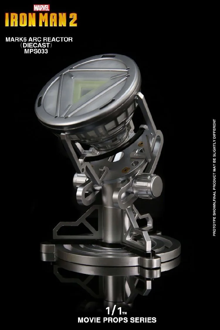 1/1th MPS033 фильм реквизит серии Железный человек нагрудная лампа 2 Mark6 Arc литой реактор для 1:1 фигурка