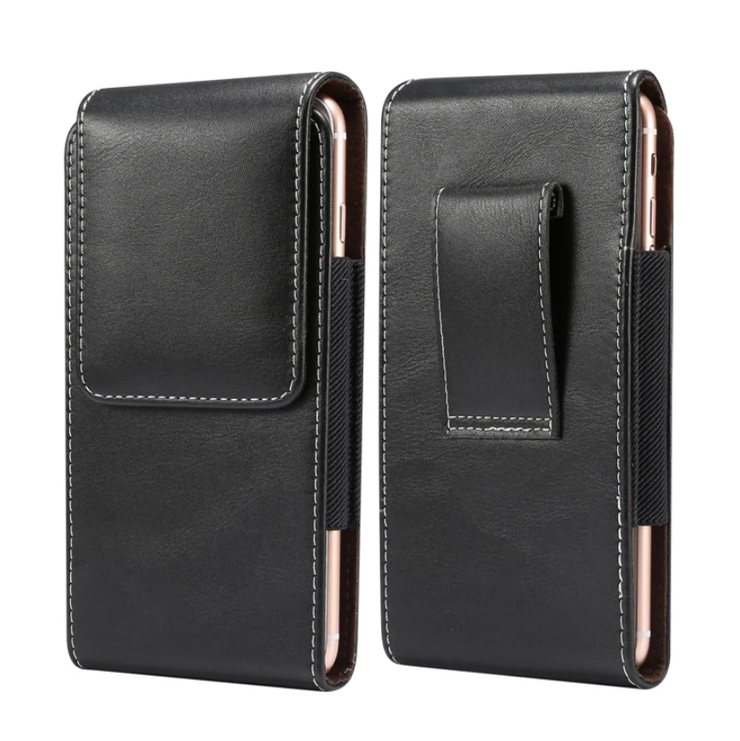 

Fashion Pouch Leather Case For iPhone 14 13 12 11 XR For Samsung Note 20 10 S23 S22 S21 S20 with Card Holder Belt Clip Holster