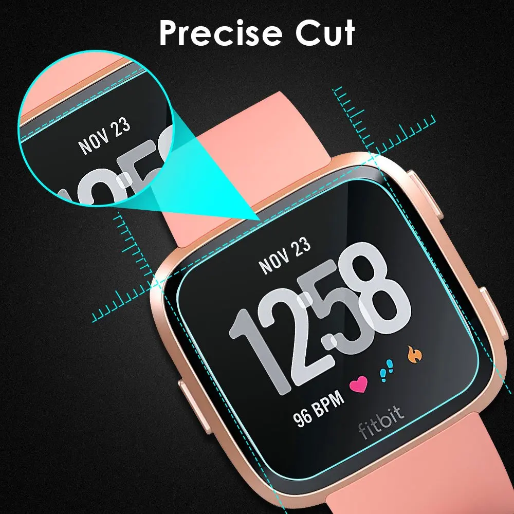 1/2 шт. защитная пленка для умных часов Fitbit Versa|Смарт-аксессуары| |