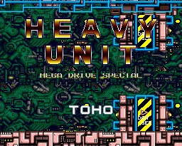 

Heavy Unit 16 bit MD Game Card For Sega Mega Drive For SEGA Genesis