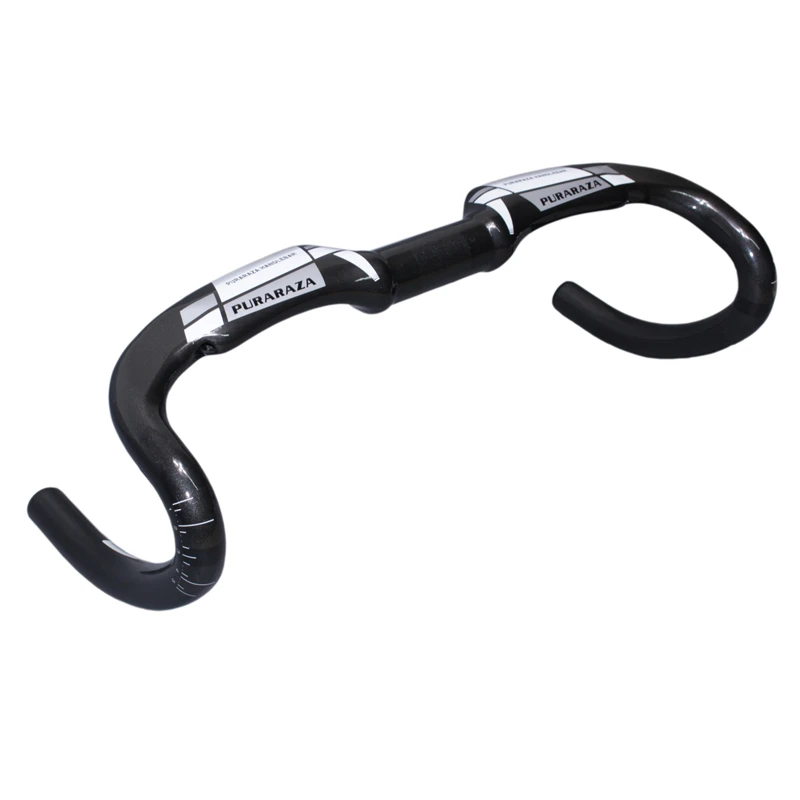 

2016 New PURARAZA full carbon fiber road bicycle handlebar / road bicycle internal bent bar 31.8*40CM / 42CM / 44CM