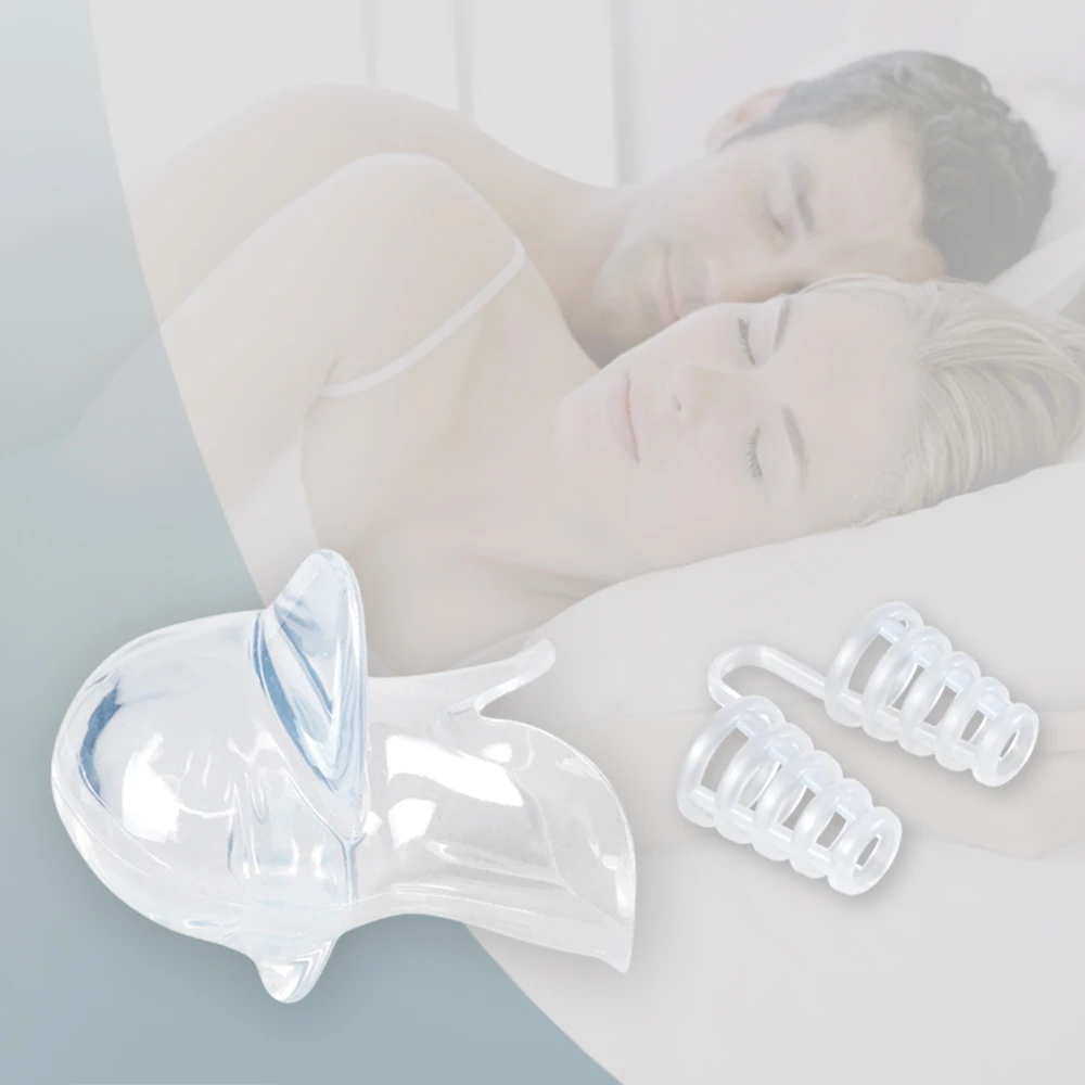 Tongue Anti Snoring Device Medical Silicone Sleep Apnea Aid Stop Snore