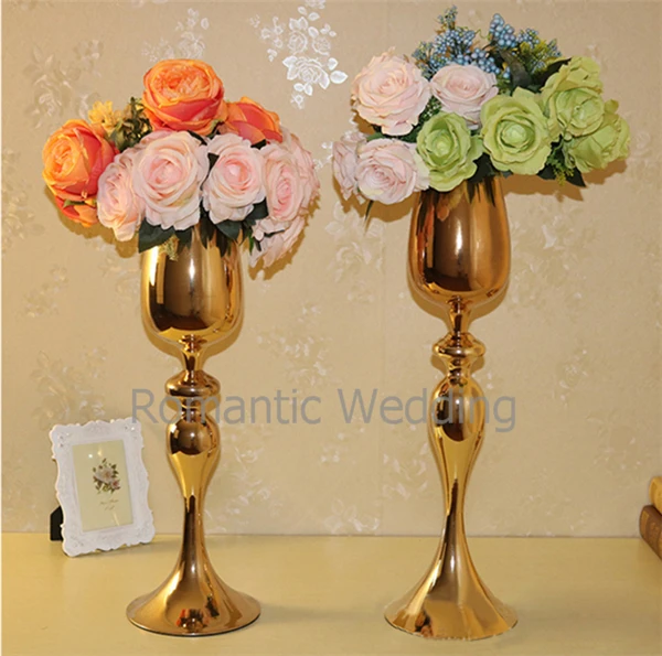 

Free shipment 10PCS/lots metal flower vase centerpiece for Wedding decorations event products party decorations