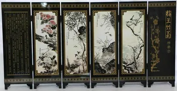 

Exquisite furnishing articles chrysanthemum patterns lacquer process with Chinese characteristics
