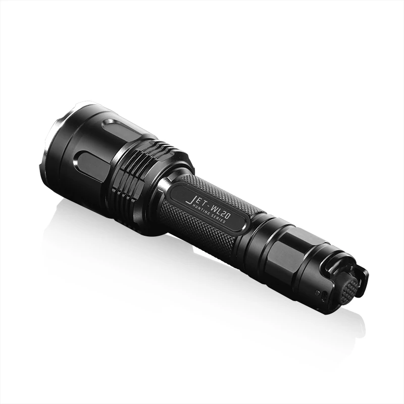 

Original Jetbeam WL20 LED Flashlight CREE XPG3 S4 White,Red and Gree 3 Lights Torch Flashlight for Hunting with 18650 Battery