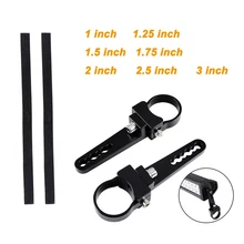 Автомобильный светодиодный светильник ECAHAYAKU с зажимом, монтажный кронштейн с круглой трубкой, рулонная клетка, бампер, держатель фары для вождения 1, 1,2, 1,5, 1,75, 2, 2,5, 3 дюйма