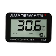 1 шт. термометр Прочный ABS цифровой профессиональный Прочный Прайм температурный термометр для внутреннего дома на открытом воздухе