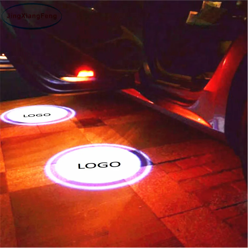 

Projector Laser Logo Light Door for Chevtolet lowest price Warning Light Case For VW 12V 5W LED Car Ghost Shadow Edge Light