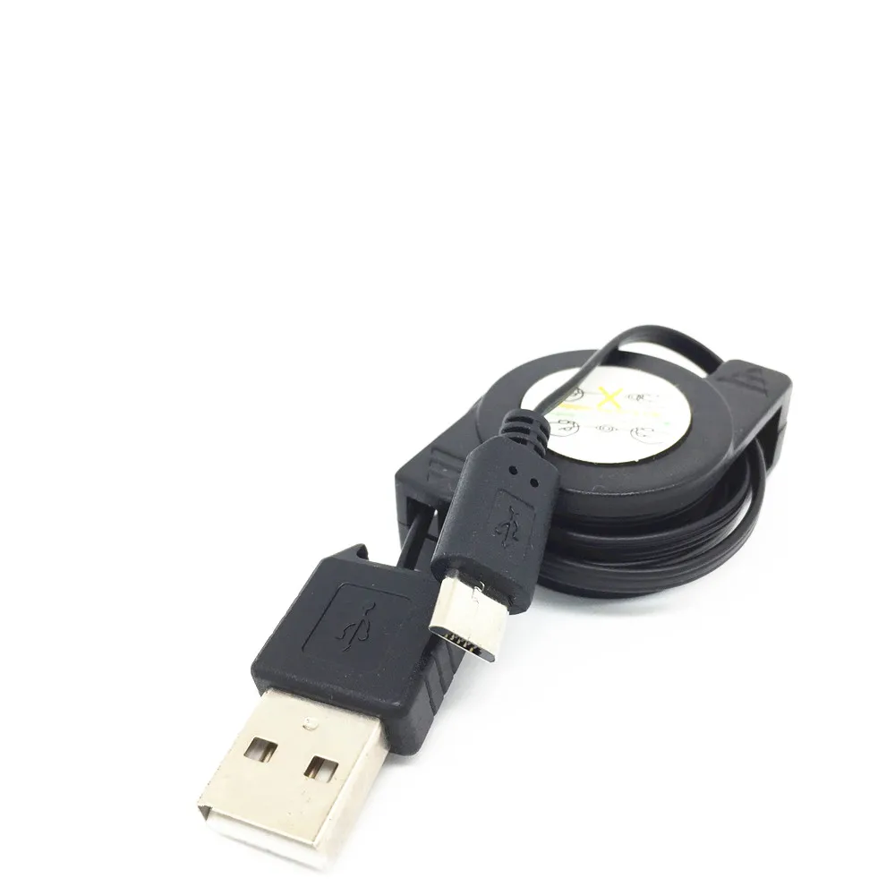 Выдвижной Micro USB кабель для зарядки и синхронизации данных Motorola Droid A855 X Mb810 Backflip Qa1