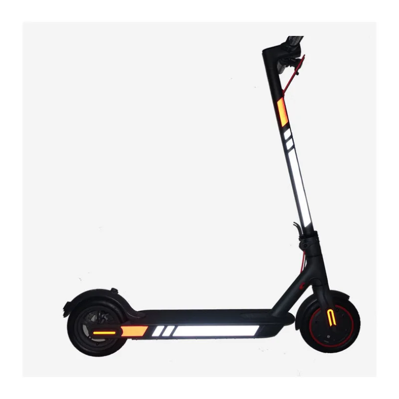 

New 2019 Xiaomi M365 Scooter Reflective Sticker Reflect Light Tags Paster Decals Night Safety Warning Strip m365 sticker