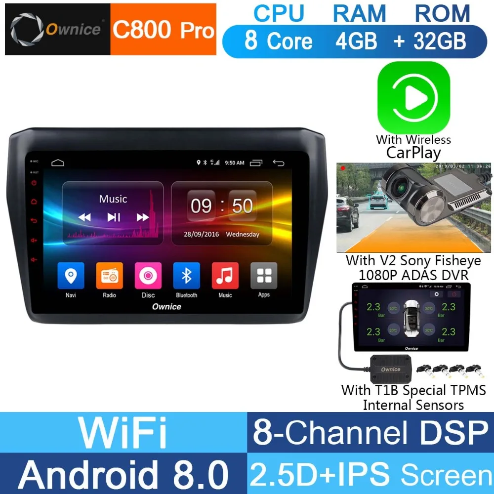 Perfect Octa 8 Core Android 8.1 Car DVD For Suzuki Swift 2018 Stereo GPS navigation Car Radio Audio player 4GB RAM+32GB ROM DSP CarPlay 0 Perfect Octa 8 Core Android 8.1 Car DVD For Suzuki Swift 2018 Stereo GPS navigation Car Radio Audio player 4GB RAM+32GB ROM DSP CarPlay 0