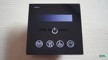 

Led wifi touch panel dimmer, wall mounted glass screen led lights controller IOS Android system wireless wifi control, AC90-240V