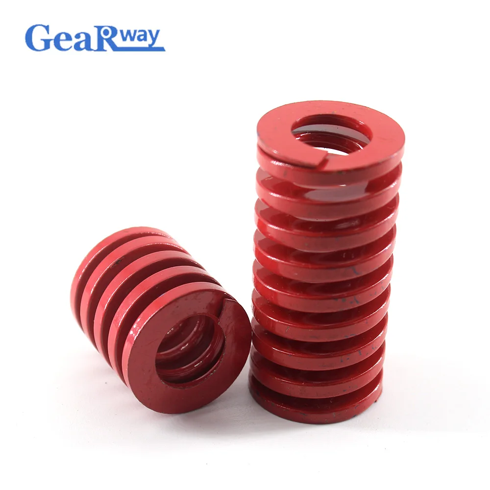 Gearway Red Die Spring Long TM35x70/35x7 5/35x9 5/35x100 мм 38% коэффициент сжатия трубчатая секция