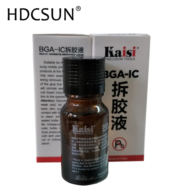 

High effect BGA IC Adhesive Glue Removing Epoxy Remover Cell Phone CPU Chip Cleaner 20ml Repair Remove Liquid Tool