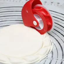 Пицца выпечка прокатки колеса декоратор пирог украшения гладкой резки DIY ржавчины ручной лапши Резак Пластиковый роликовый инструмент