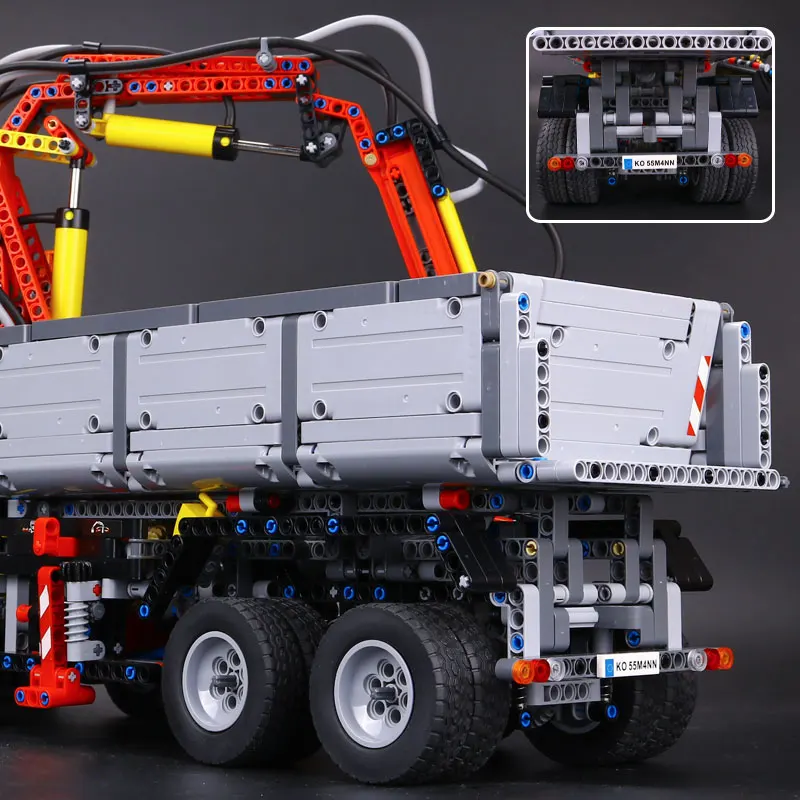 Technic 20005 Mercedes Benz Arocs 3245 Модель Строительный блок кирпичи совместимые legolyes Techinic 42023