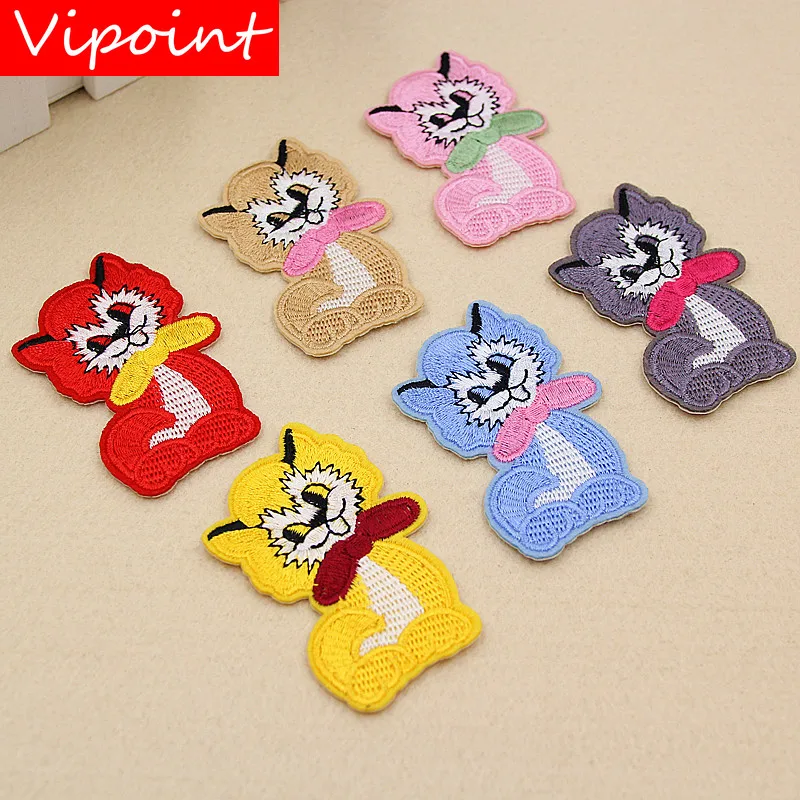 

VIPOINT embroidery buttlefly patches animal patches badges applique patches for clothing XW-103