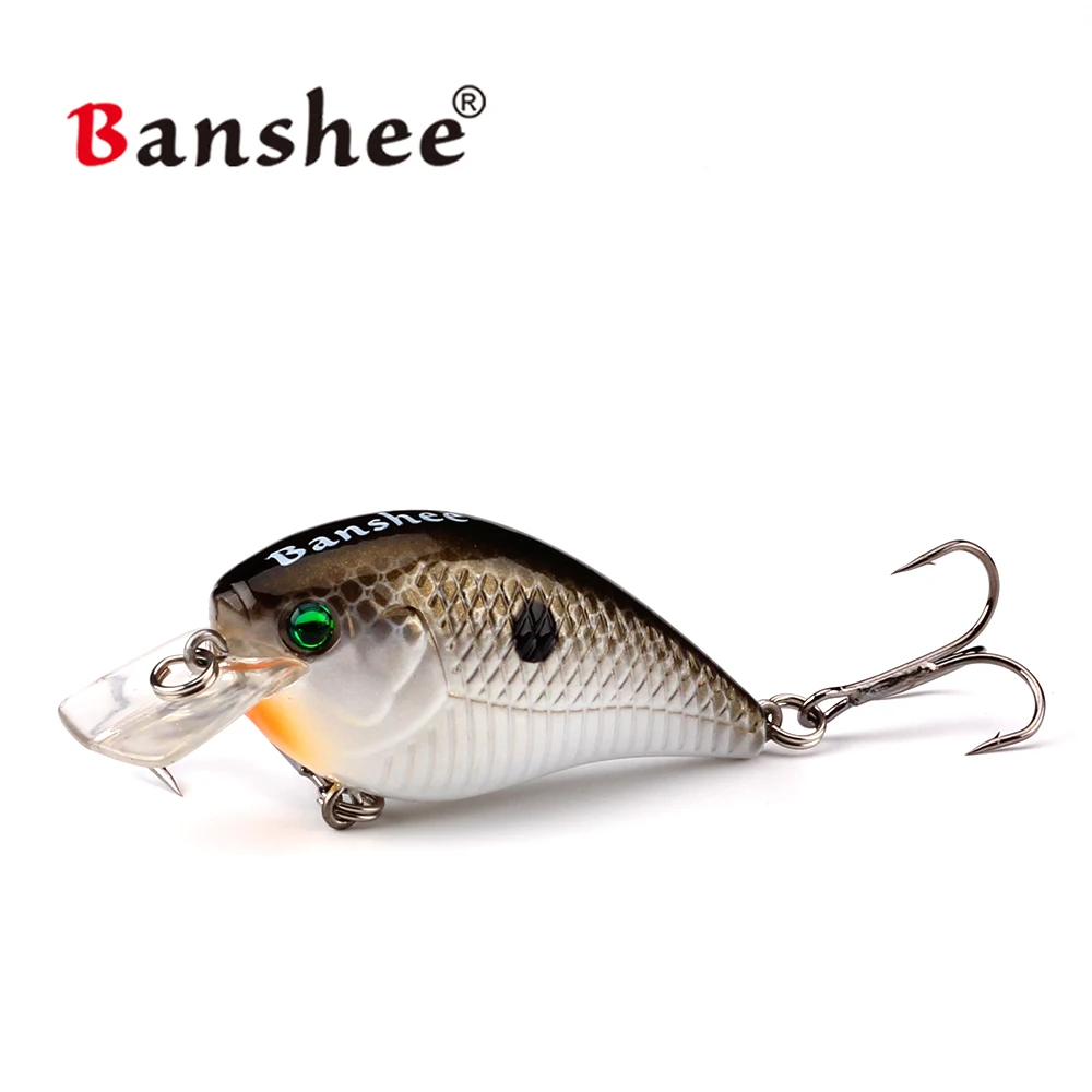 Banshee 60 мм 12 г квадратный Билль кренкбейты плавающий воблер приманки погремушки рыболовные приманки