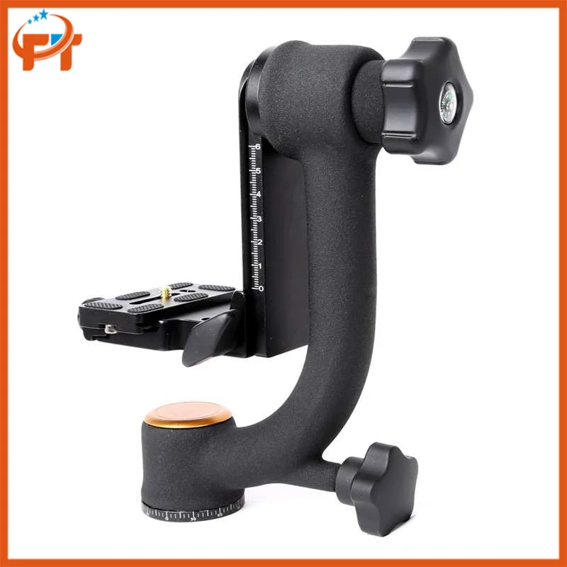 

Pro 1/4" 360 Degree Swivel Pro Panoramic Gimbal Clamp Tripod Ball Head QZSD-45 Q-45 Q45 Base Diameter 45mm