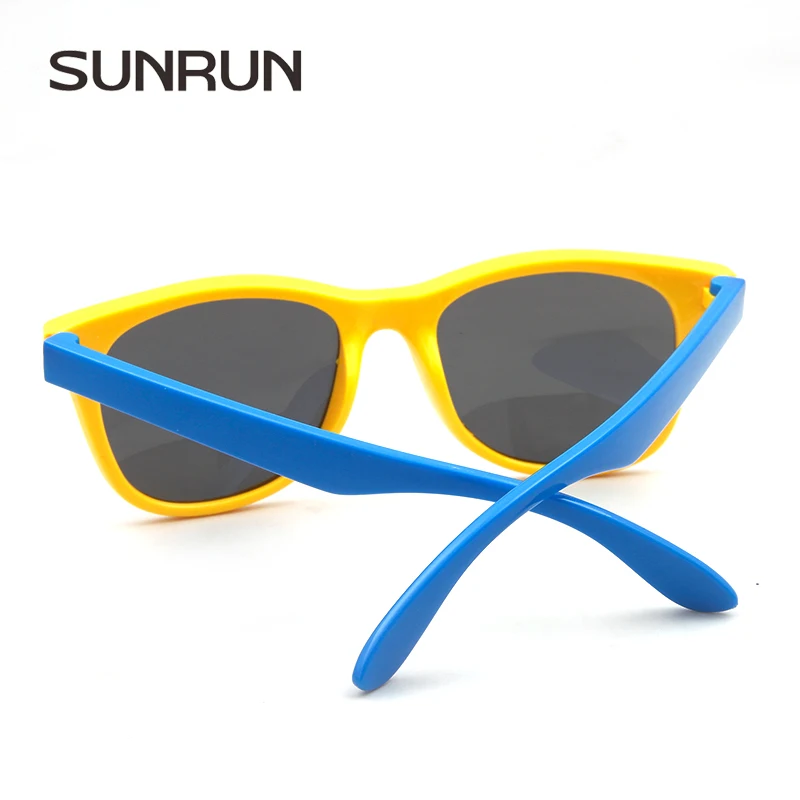 SUNRUN Детские поляризованные солнцезащитные очки TR90 для маленьких детей