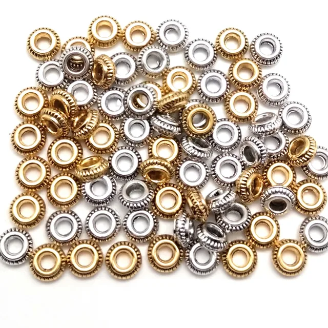 50 sztuk partia 7*3mm złoty kolor srebrny stop cynkowy metalowe koraliki okrągłe Spacer koraliki do tworzenia biżuterii DIY Charm bransoletka tanie i dobre opinie Ze stopu cynku Zinc Alloy zawieszki Okrągły kształt moda 3 5mm 50 sztuk partia 7*3mm złoty kolor srebrny stop cynkowy metalowe koraliki okrągłe Spacer koraliki do tworzenia biżuterii DIY Charm bransoletka tanie i dobre opinie Ze stopu cynku Zinc Alloy zawieszki Okrągły kształt moda 3 5mm