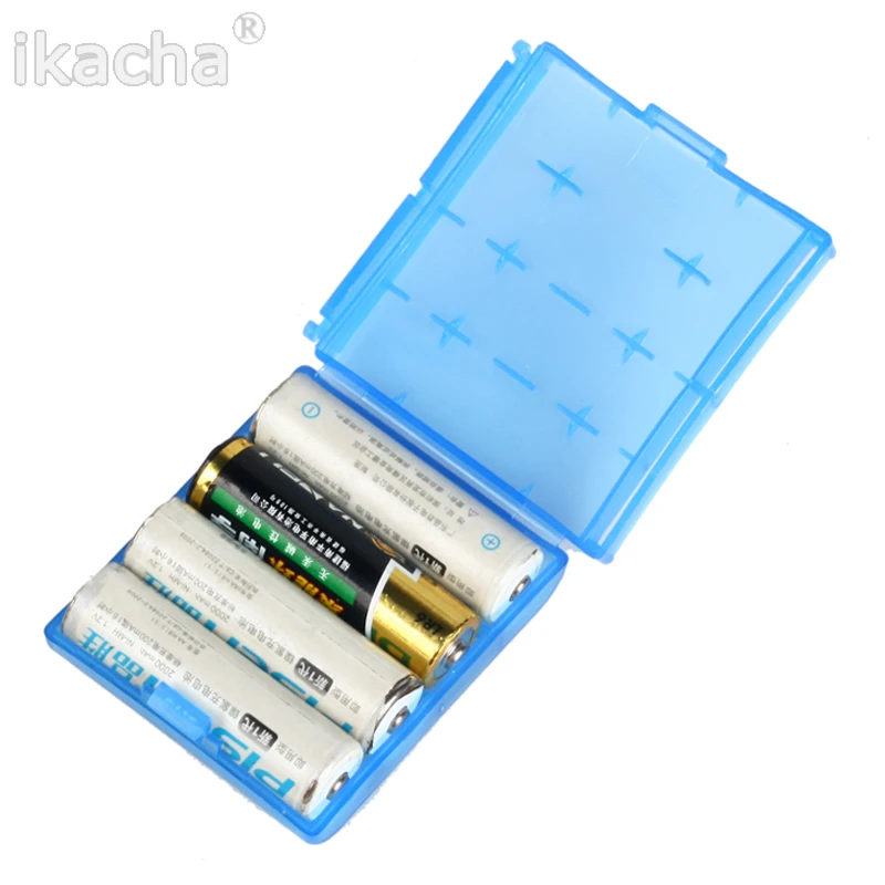 Blue AA AAA  battery box-2