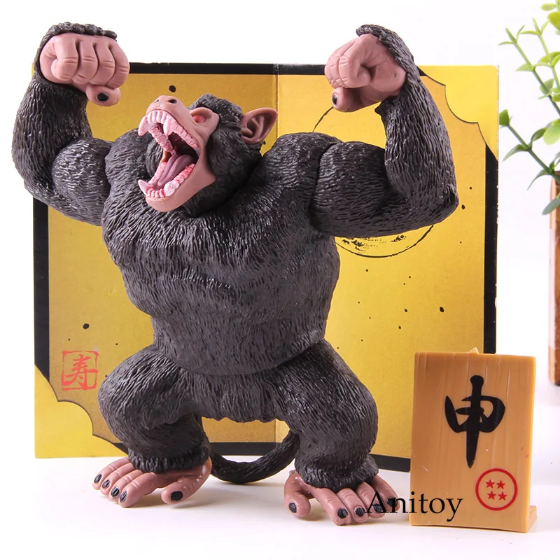 Аниме Dragon Ball Z Banpresto Son Gokou King Kong ПВХ фигурка Коллекционная модель игрушки 14 см KT1879