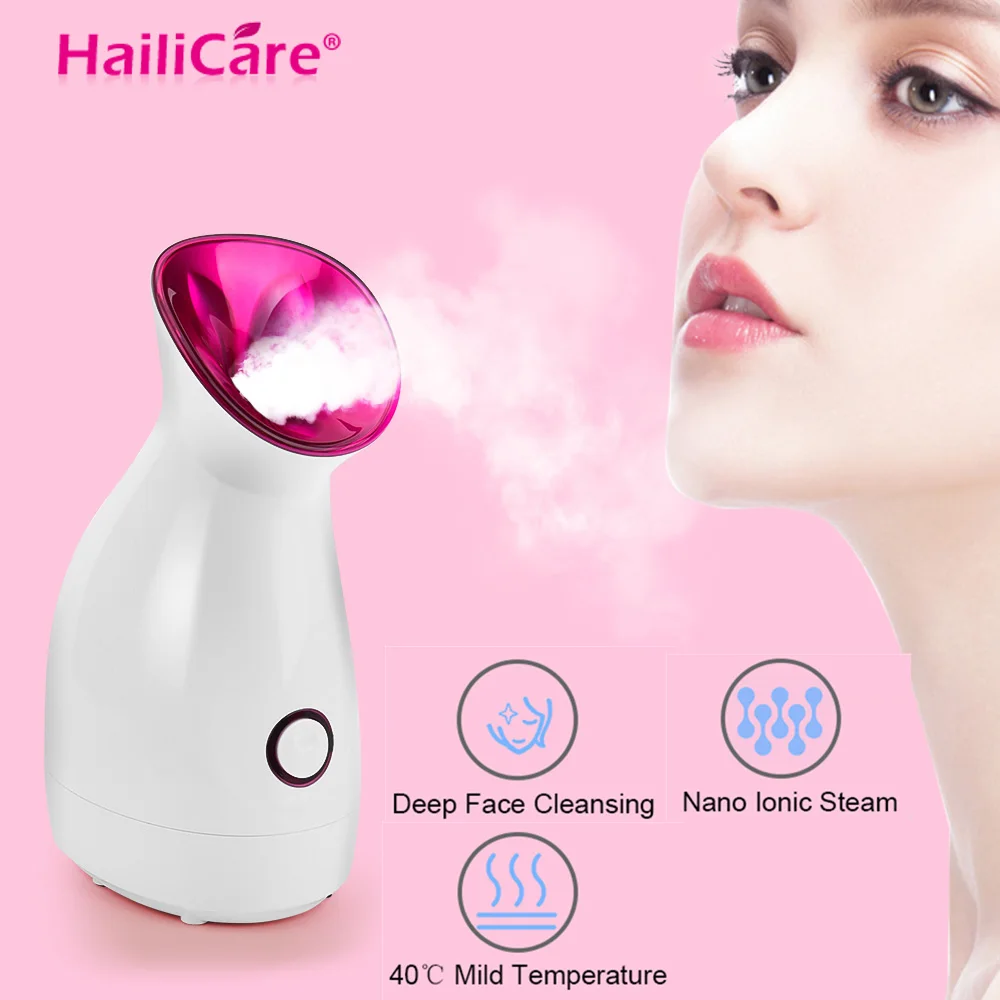 

Face Steamer Thermal Pores Deep Cleaning Machine Facial Cleaner Hot Face Steaming Thermal Sprayer Skin Care Tool Beauty Device