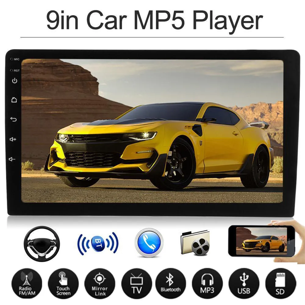 

10.1'' Android 8.1 Universal Car GPS Navigation Quad Core Wifi Bluetooth Car Stereo Radio FM USB Car Multimedia MP5 Player